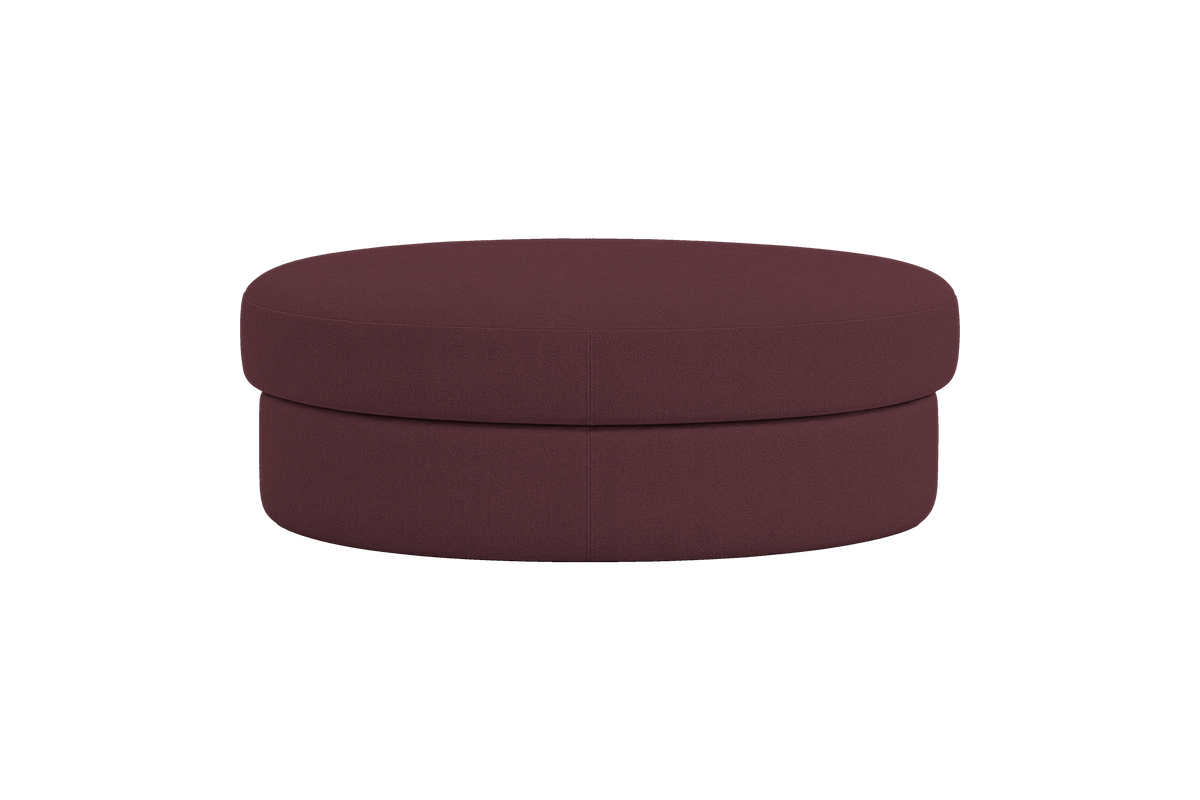 Milo Footstool in Fresco Figaro