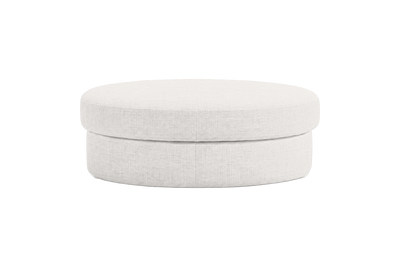 Milo Footstool in Mosquito Foam