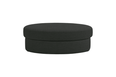 Milo Footstool in Mosquito Lola