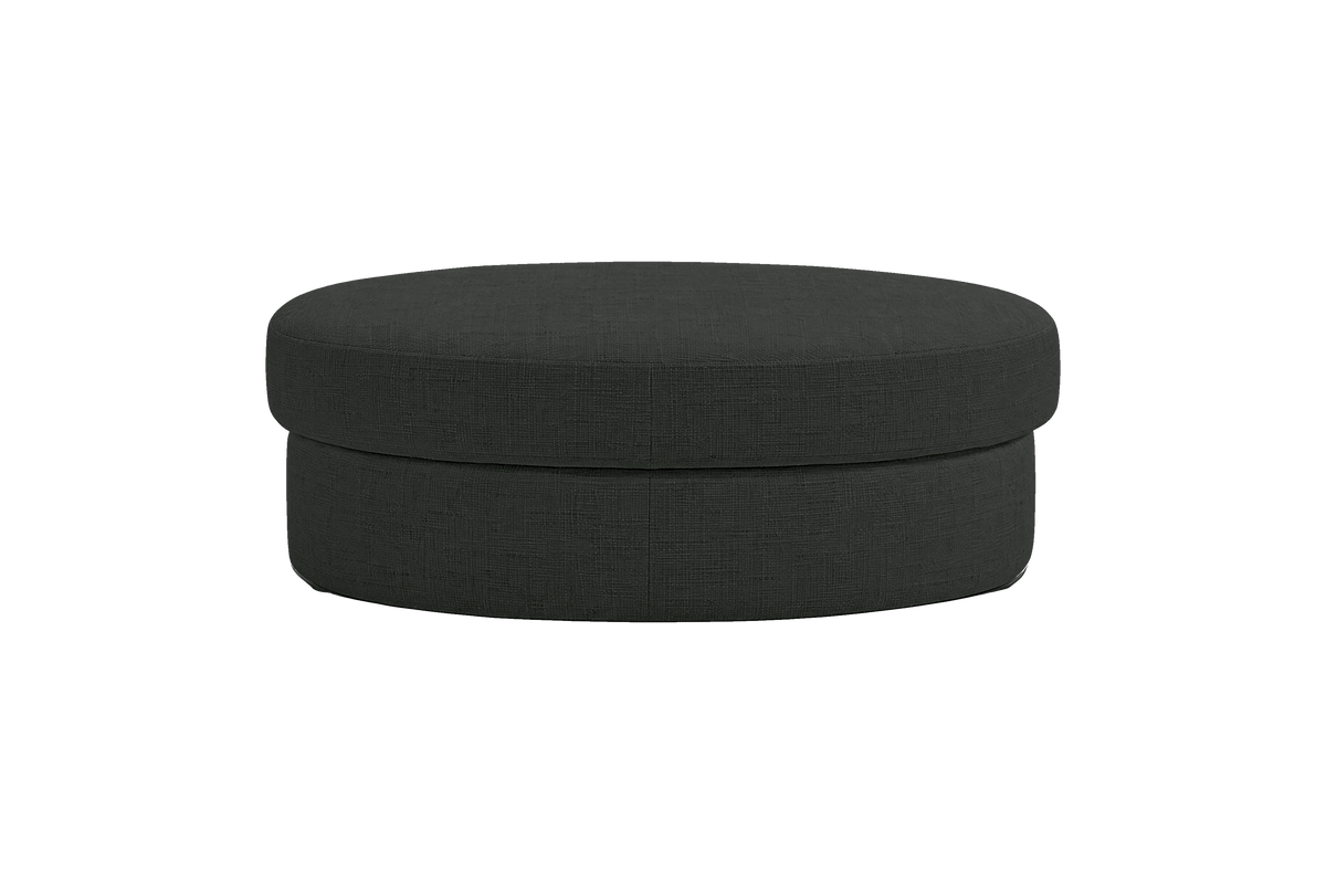 Milo Footstool in Mosquito Lola