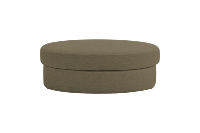 Milo Footstool in Mosquito Malibu