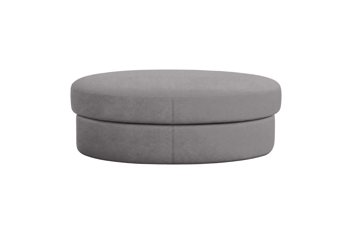 Milo Footstool in Dante Meteor