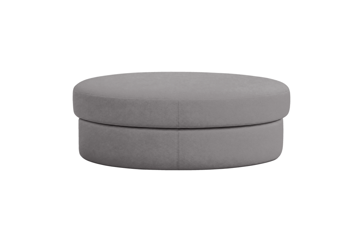 Milo Footstool in Marfa Meteor