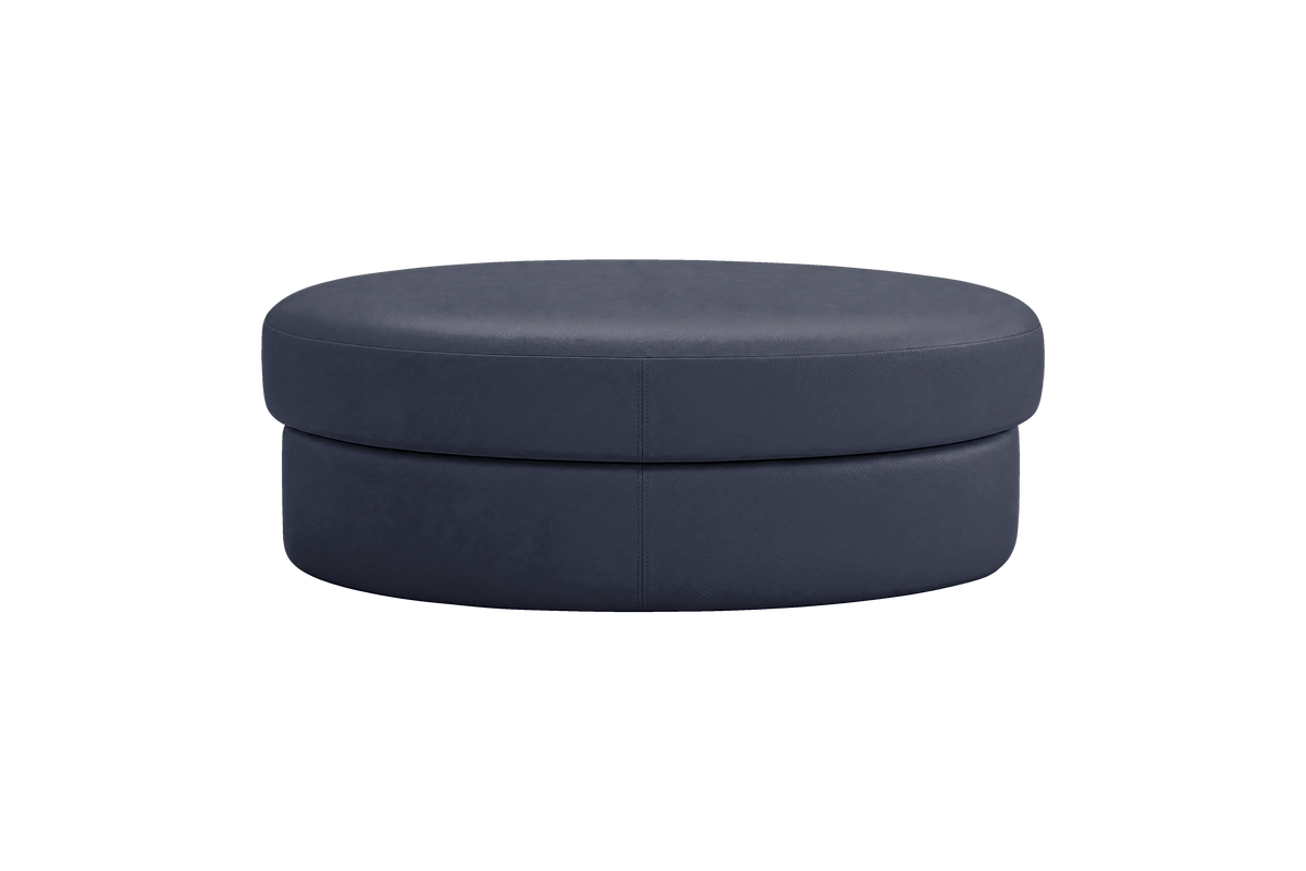 Milo Footstool in Momo Midnight