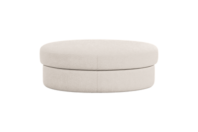 Milo Footstool in Fresco Milky