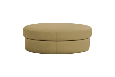 Milo Footstool in Marfa Olivia