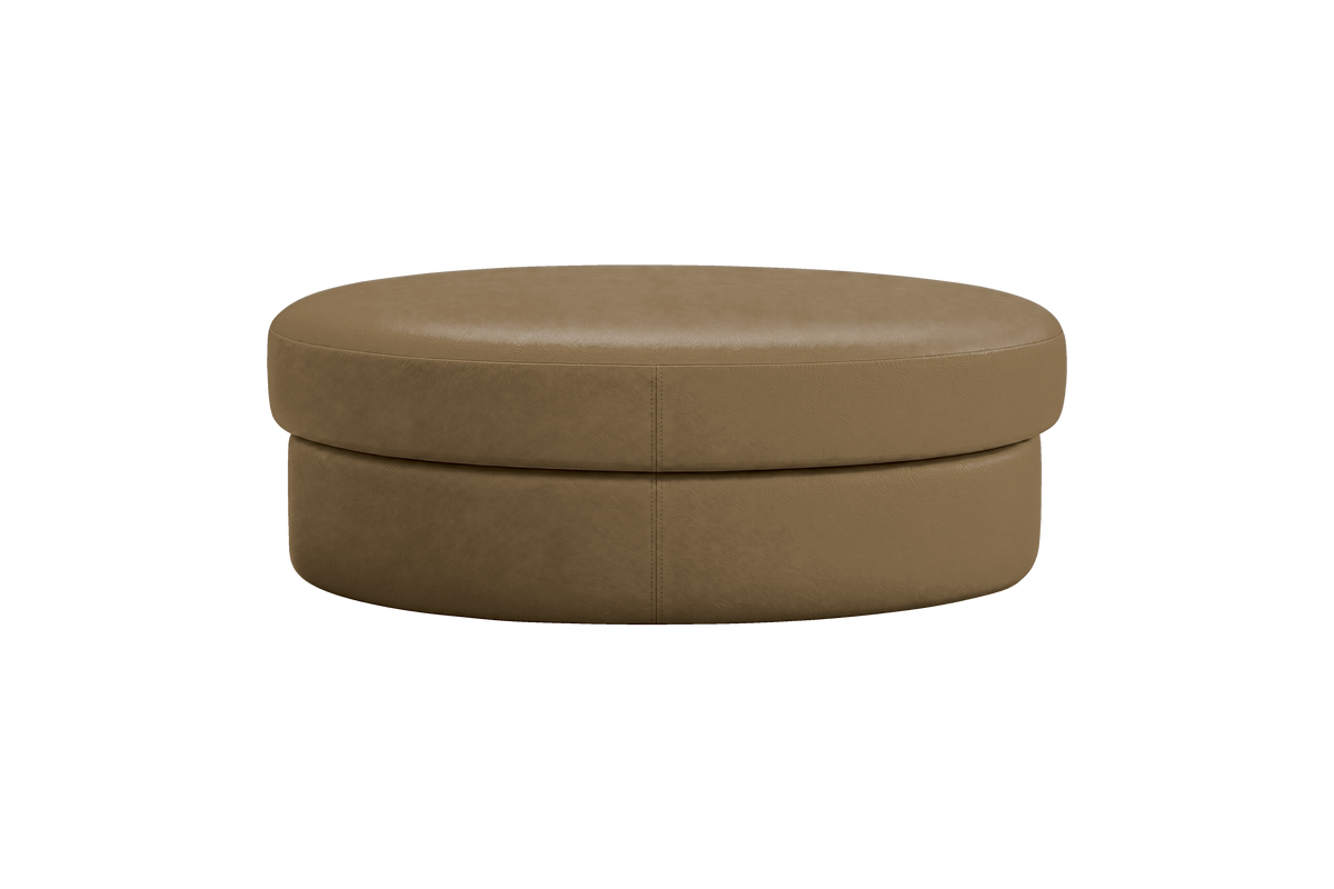 Milo Footstool in Momo Olivia