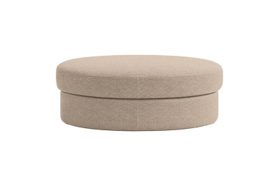 Milo Footstool in Roni Pine Nut