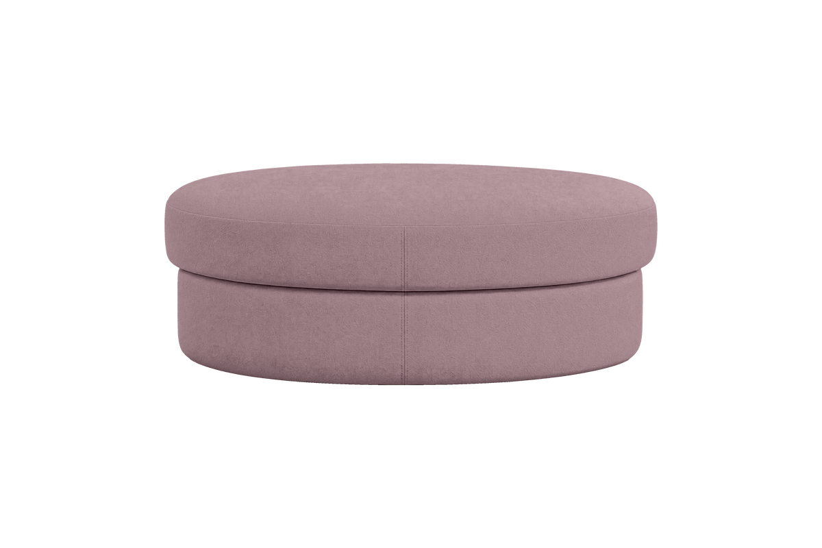 Milo Footstool in Fresco Saint-Tropez