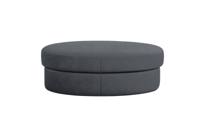 Milo Footstool in Dante Shark