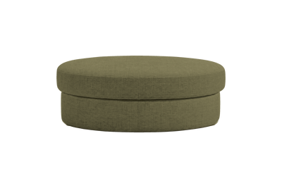 Milo Footstool in Mosquito Sycamore
