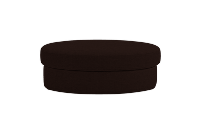Milo Footstool in Mosquito Terra
