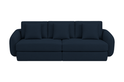 Milo Large Sofa in Dante Aqua