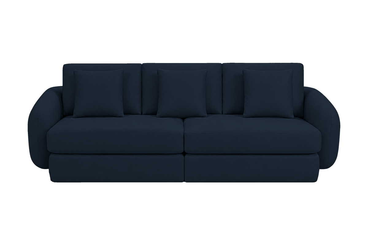 Milo Large Sofa in Dante Aqua