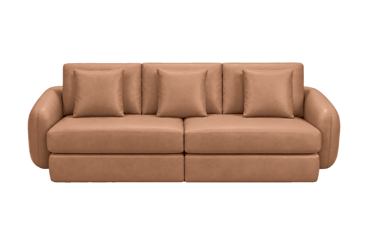 Milo Large Sofa in Momo Camel
