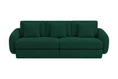 Milo Large Sofa in Roni Frog