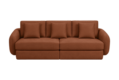 Milo Large Sofa in Dante Hazel