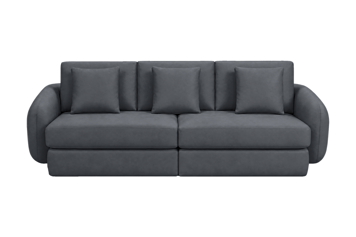 Milo Large Sofa in Dante Shark
