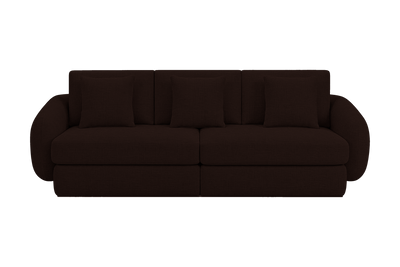 Milo Large Sofa in Mosquito Terra