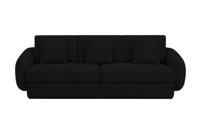 Milo Large Sofa in Mosquito Yves