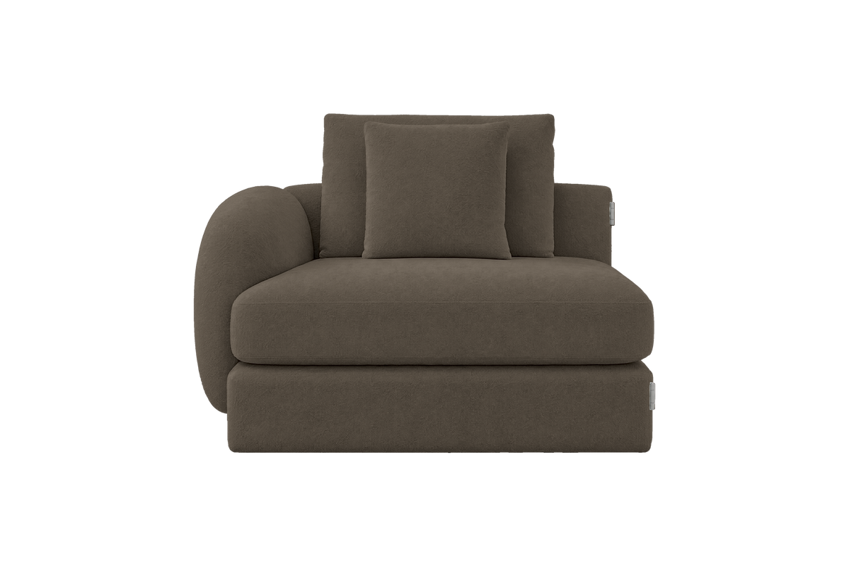 Milo Left Armchair in Fresco Lola