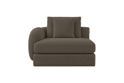 Milo Left Armchair in Fresco Lola