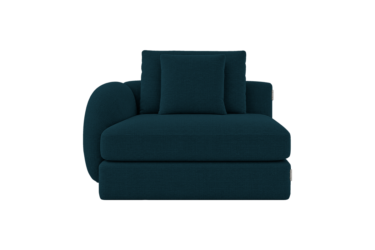 Milo Left Armchair in Roni Deep Lake