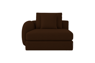 Milo Left Armchair in Marfa Denton