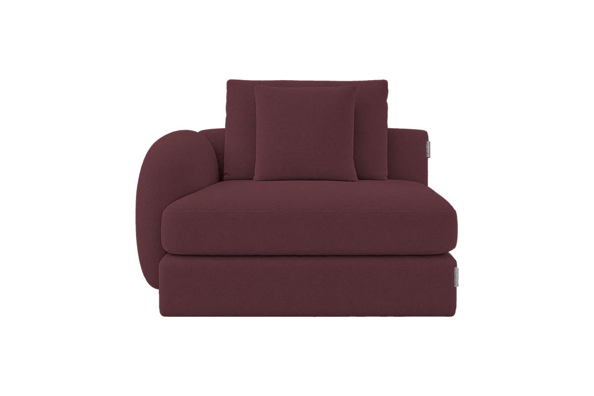 Milo Left Armchair in Fresco Figaro