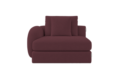 Milo Left Armchair in Fresco Figaro