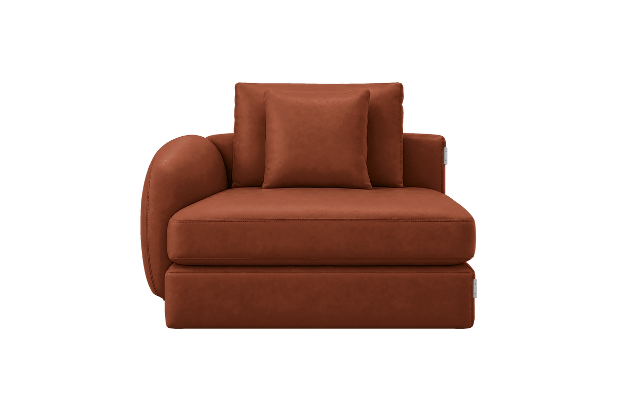 Milo Left Armchair in Momo Grower