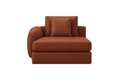 Milo Left Armchair in Momo Grower