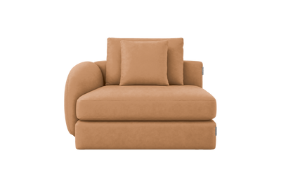 Milo Left Armchair in Marfa Les Yeux