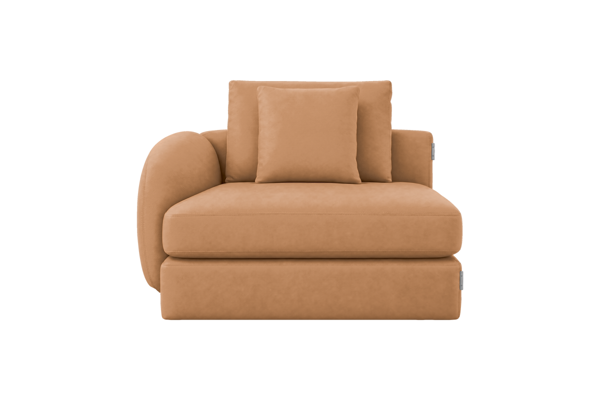 Milo Left Armchair in Marfa Les Yeux