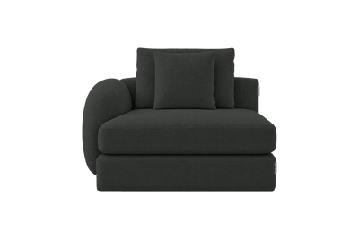 Milo Left Armchair in Mosquito Lola