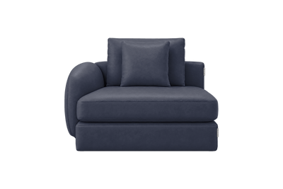 Milo Left Armchair in Momo Midnight
