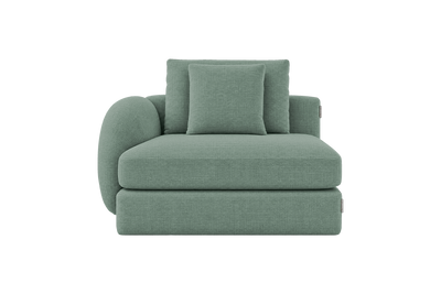 Milo Left Armchair in Roni Nane