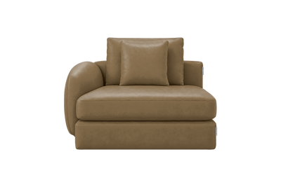 Milo Left Armchair in Momo Olivia