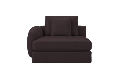 Milo Left Armchair in Momo Rollie