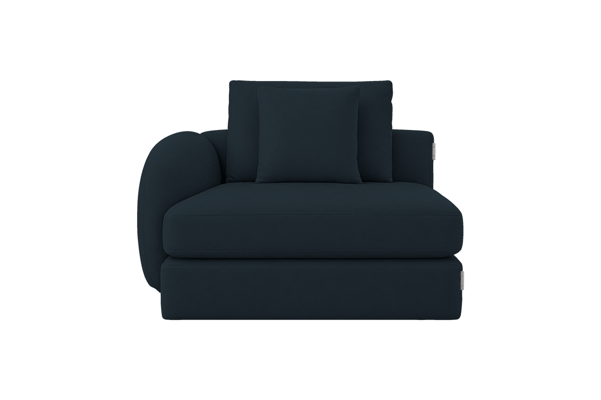 Milo Left Armchair in Marfa Tenerife