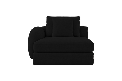 Milo Left Armchair in Mosquito Yves