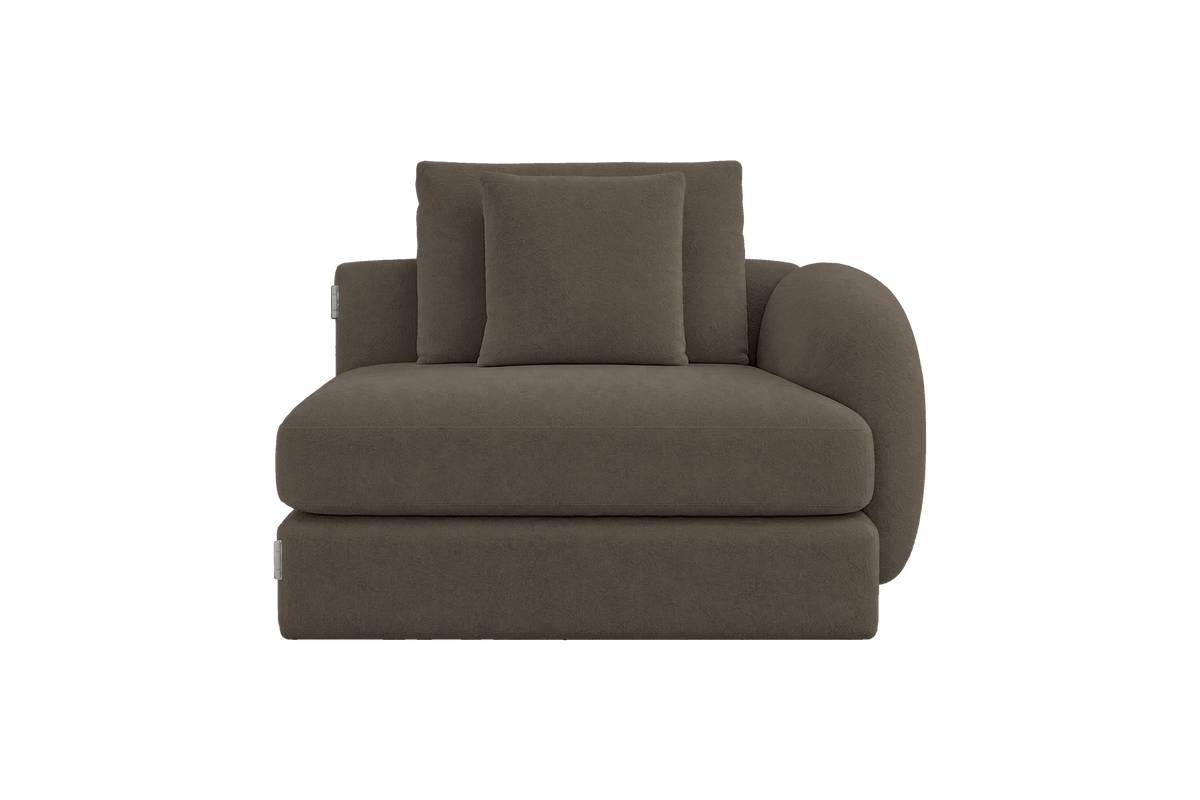 Milo Right Armchair in Fresco Lola