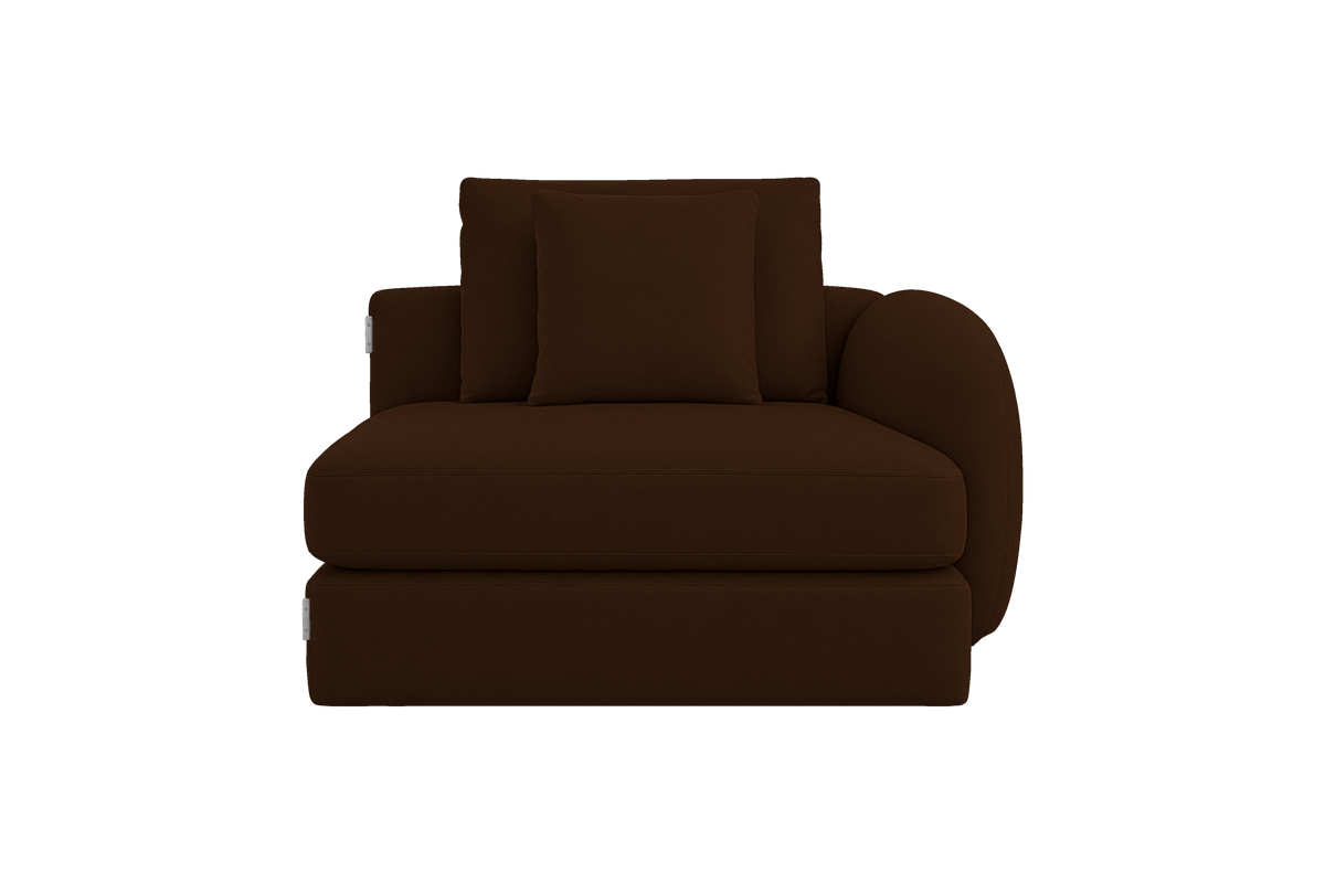 Milo Right Armchair in Marfa Denton