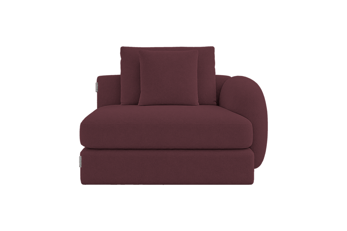 Milo Right Armchair in Fresco Figaro
