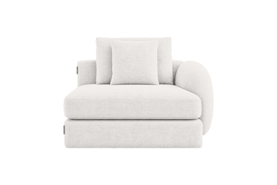 Milo Right Armchair in Mosquito Foam