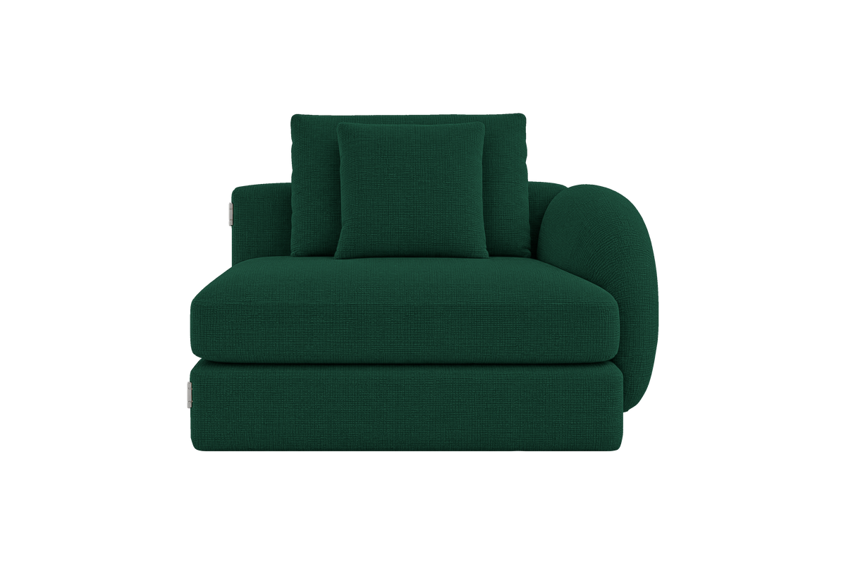 Milo Right Armchair in Roni Frog