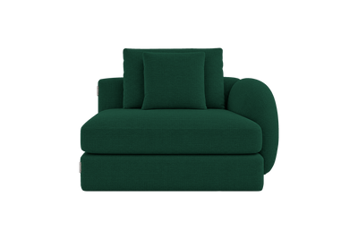 Milo Right Armchair in Roni Frog