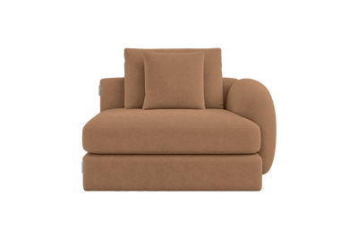 Milo Right Armchair in Fresco Hazel