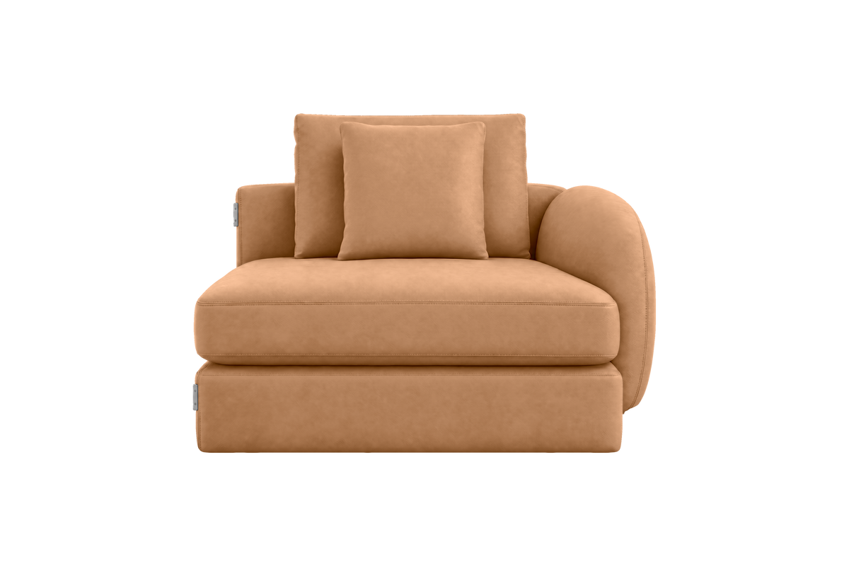 Milo Right Armchair in Dante Les Yeux
