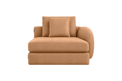 Milo Right Armchair in Dante Les Yeux
